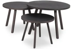 PTMD Salontafels^Salontafelset Black veneer 706835 Ohara
