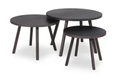 PTMD Salontafels^Salontafelset Black veneer 706835 Ohara