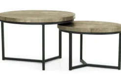 Lamulux Salontafels^Salontafelset Robinson -  Braun