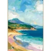 Best Luxe Framing Art Schilderij Seaside View CA-102 Canvas Art