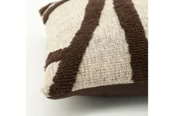 Discount By-Boo Sierkussen 250135 dark brown Majani