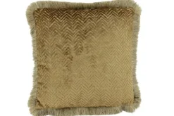 Discount Claudi Sierkussen Dark Gold + Fringe Gold Velvella  |