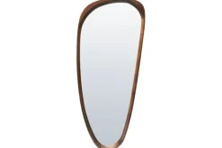 Online Luxe Framing Art Spiegel Dark Wood Egg Slope