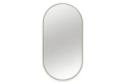Online Luxe Framing Art Spiegel Matt Bronze Oval