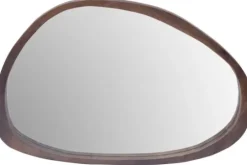 Livingfurn Spiegels^Spiegel Walnut Jaira