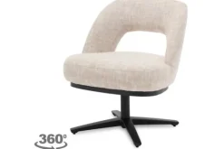 Tower Living Eetkamerstoelen|Draaifauteuils^Stoel Off White Caldes