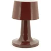 By-Boo Tafellampen^Tafellamp 250064 burgundy Alvo