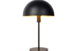 Discount Lucide Tafellamp - zwart Siemon