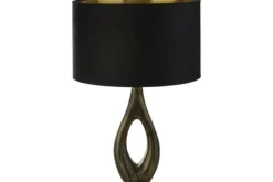 Searchlight Tafellampen^Tafellamp EU86531BK Bucklow