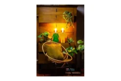 ETH Tafellampen^Tafellamp Velvet groen 05-TL3289-33 Eve |