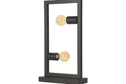 Tafellampen^Tafellamp Zwart MT-2364 Quadrato
