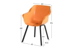 Online Hartman tuinmeubelen Tuinstoel 11.680.834 Sophie Element
