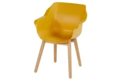 Hartman tuinmeubelen Tuinartikelen^Tuinstoel Curry Yellow 11.688.272 Sophie Teak