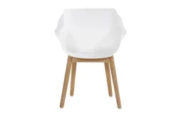 Hartman tuinmeubelen Tuinartikelen^Tuinstoel Royal White 11.688.203 Sophie Teak