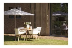 Hartman tuinmeubelen Tuinartikelen^Tuinstoel Royal White 11.688.203 Sophie Teak