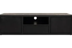 Outlet Tower Living Tv-meubel Zwart Tenna