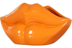 Richmond Interiors Decoratie^Vaas 212695 oranje Lippo