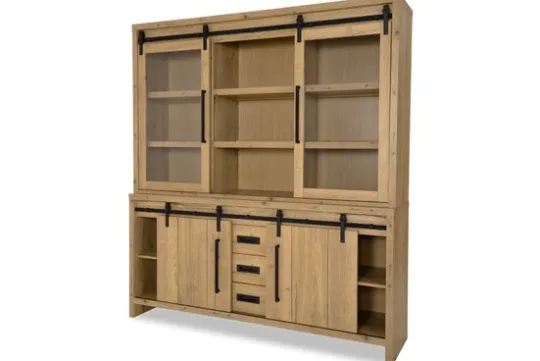 Outlet Lamulux Vitrinekast Kerim - Cottage