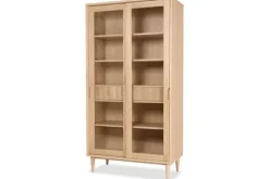 Buffetkasten^Vitrinekast Naturel ME-70.016 Jule