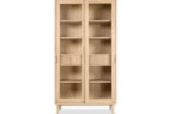 Buffetkasten^Vitrinekast Naturel ME-70.016 Jule