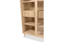 Buffetkasten^Vitrinekast Naturel ME-70.016 Jule
