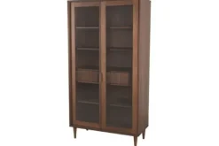 Hot Vitrinekast Walnoot ME-70.017 Jule