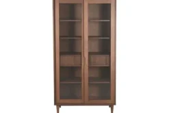 Hot Vitrinekast Walnoot ME-70.017 Jule