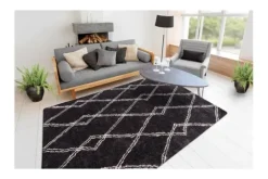 Divendo Vloerkleden^Vloerkleed 125 antraciet Orlando