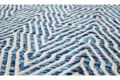 Divendo Vloerkleden^Vloerkleed 410 Blauw Aperitif