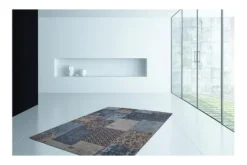 Divendo Vloerkleed 160 blauw Symphony