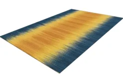 Clearance Divendo Vloerkleed 8070 Geel Blauw Sunset