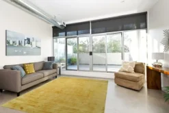 Divendo Vloerkleden^Vloerkleed 110 Geel Luxury