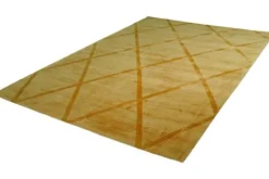 Divendo Vloerkleden^Vloerkleed 210 Geel Luxury
