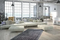 Divendo Vloerkleden^Vloerkleed 410 Grijs Antraciet Luxury