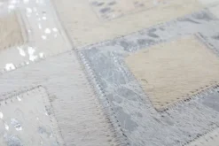 Divendo Vloerkleden^Vloerkleed 110 Grijs Zilver Spark