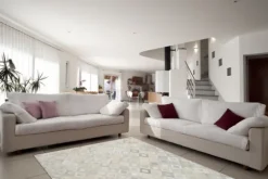 Divendo Vloerkleden^Vloerkleed 110 Grijs Zilver Spark