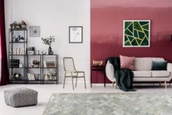 Divendo Vloerkleden^Vloerkleed 210 Grijs Zilver Lavish