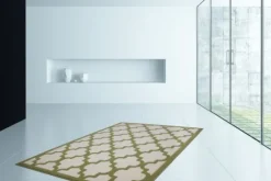 Divendo Vloerkleden^Vloerkleed 3097 Ivoor Groen Manolya
