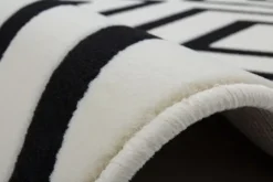 New Divendo Vloerkleed 525 Ivoor Zwart Lina
