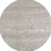 Discount Brinker Vloerkleed 815 Light Grey rond New Berbero |