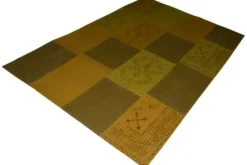 Divendo Vloerkleden^Vloerkleed 210 Multi Geel Lyrical