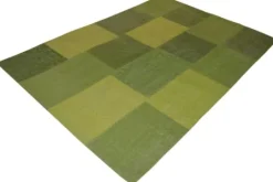 Outlet Divendo Vloerkleed 110 Multi Groen Lyrical