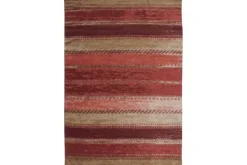 Divendo Vloerkleden^Vloerkleed 200 Multi Rood Blaze