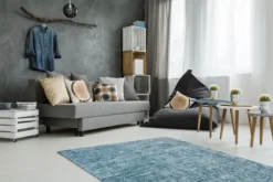 Divendo Vloerkleden^Vloerkleed 110 Petrol Etna