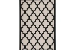 Divendo Vloerkleden^Vloerkleed 3097 Taupe Zwart Manolya
