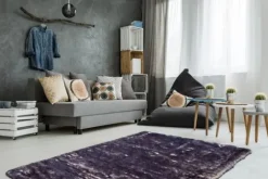 Divendo Vloerkleed 110 Wit-Lila Crown