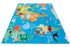Sale Viviendo Vloerkleed 233 World Map Torino Kids