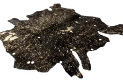 Divendo Vloerkleden^Vloerkleed 110 Zwart Goud Glam