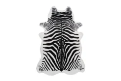 Discount Divendo Vloerkleed 125 zwart wit Desert
