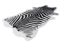 Discount Divendo Vloerkleed 125 zwart wit Desert